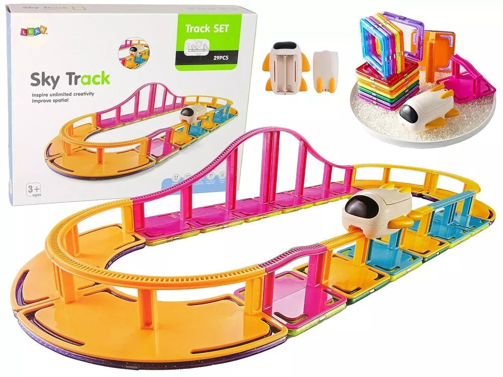 Magnetinis „Sky Track“ konstruktorius 29vnt